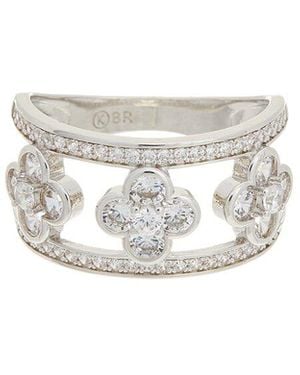 Juvell 18K Plated Cz Ring - White