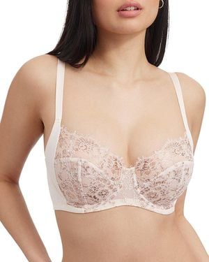 Skarlett Blue Entice Full Coverage Underwire Bra - Brown