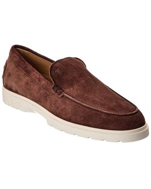 Tod's Suede Loafer - Brown