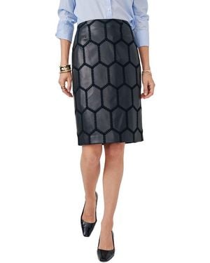 J.McLaughlin Lennox Skirt - Blue