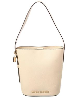 Marc Jacobs Leather Bucket Bag - Natural