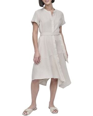 DKNY Linen Dress - Natural