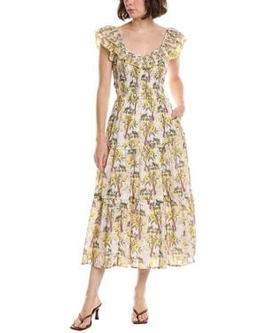 Ro's Garden Ros Garden Tuscany Midi Dress - Natural