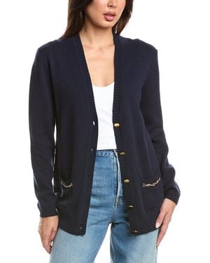 Gucci 100% Cashmere Cardigan - Blue
