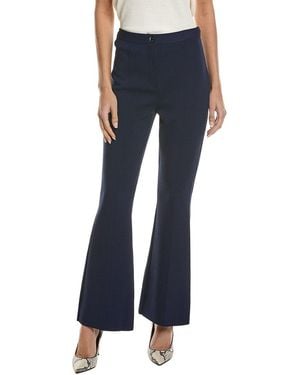 Theory Crop Flare Pant - Blue
