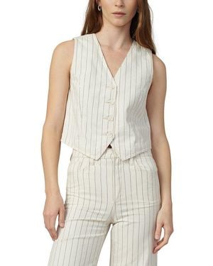 Joe's Jeans Relaxed Tailored Waist Coat - White