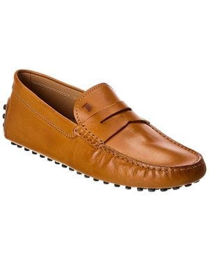 Tod's Leather Loafer - Brown