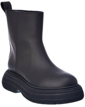 Gia Borghini Marte Leather Boot - Blue