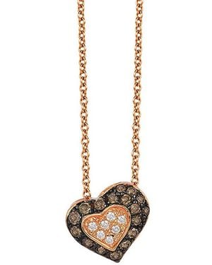 Le Vian Le Vian 14K Rose 0.30 Ct. Tw. Diamond Pendant - White