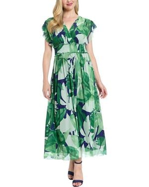 London Times Maxi Dress - Green