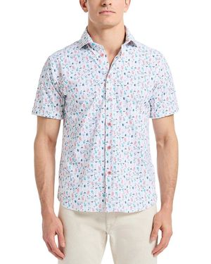 Robert Graham Mix N Match Knit Shirt - Blue