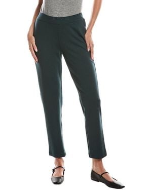 Eileen Fisher Slim Ankle Pant - Blue