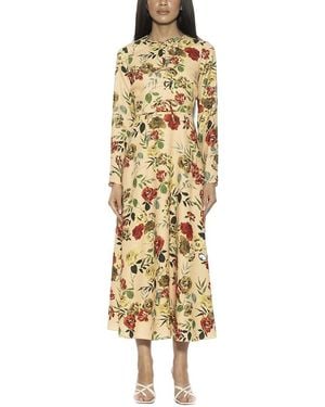 Alexia Admor Ophelia A-Line Dress - Metallic