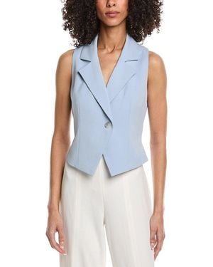 Kenneth Cole Fitted Vest - Blue