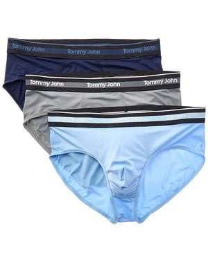Tommy John Set Of 3 Comfort Micro Brief - Blue