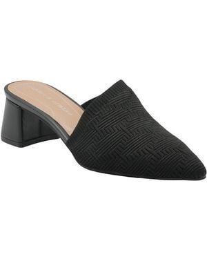 Adrienne Vittadini Sana Mule - Black