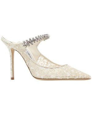 Gucci Jimmy Choo Bing 100 Pump - White