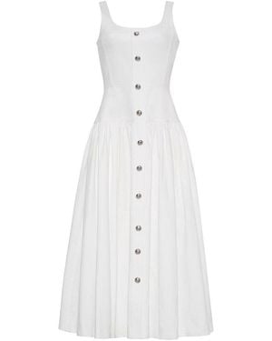 Adam Lippes Cassie Dress - White
