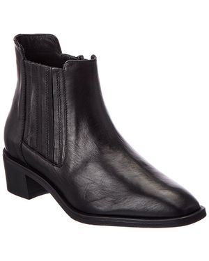 Aquatalia Carmie Weatherproof Leather Bootie - Black