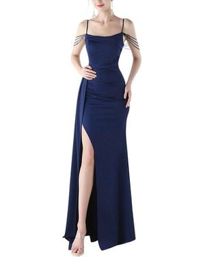KALINNU Maxi Dress - Blue