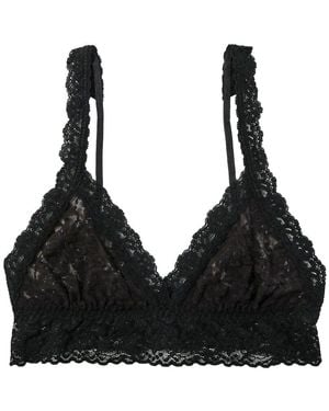 Hanky Panky Boxed Crossover Bralette - Black