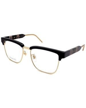 Gucci Gg0605O 52Mm Optical Glasses - Black