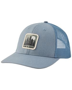 Life Is Good. Trucker Hat - Blue