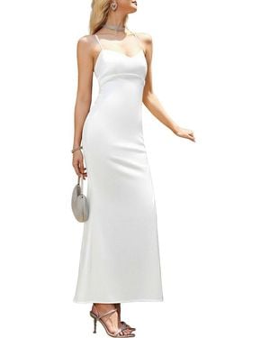 Amanda Royal Midi Dress - White