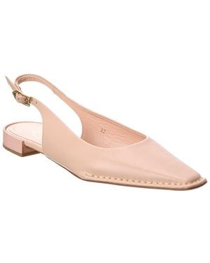 Tod's Leather Slingback Flat - Pink