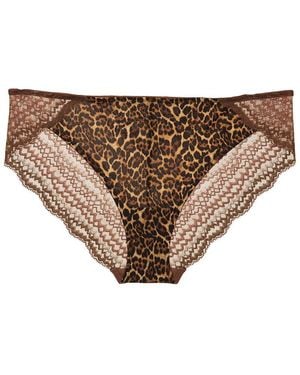 Natori Breakout Lace Bikini - Brown