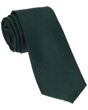Scotch & Soda Tonal Ampersan Logo Tie - Green