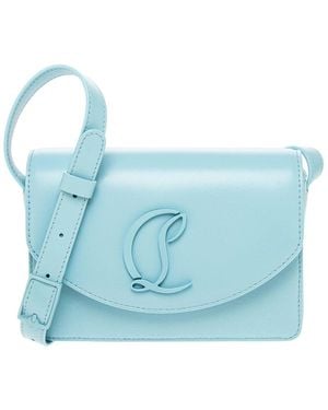 Christian Louboutin Loubi54 Leather Crossbody - Blue