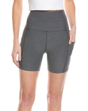 Beyond Yoga Spacedye Keep Pace Pocket 5In Short - Gray