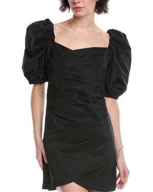 Sea Diana Taffeta Mini Dress - Black
