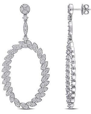 Rina Limor 14K 5.23 Ct. Tw. Diamond Dangle Earrings - Metallic