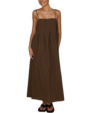 LEON GORI Maxi Dress - Brown