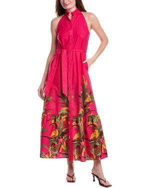 FLORA BEA NYC Fawn Maxi Dress - Red