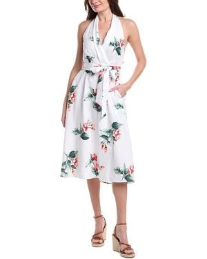 Tommy Bahama Florentina Flourish Midi Dress - White