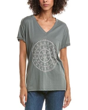 Chaser Brand Vintage Roll Sleeve T-Shirt - Grey