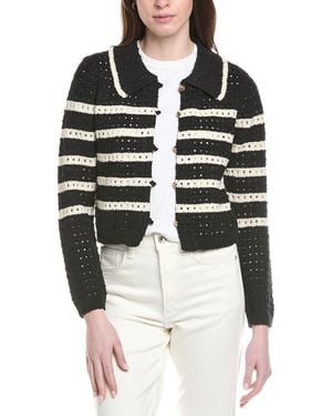 Line & Dot Let Me Be Cardigan - Black