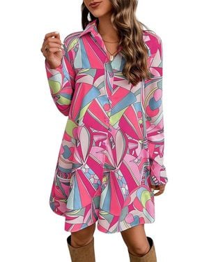Lily Kim Mini Dress - Pink