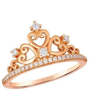 Le Vian Le Vian 14K Rose 0.19 Ct. Tw. Diamond Ring - Metallic