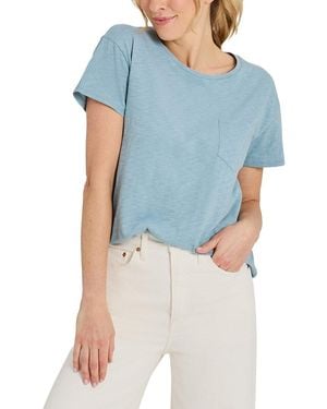 Life Is Good. Slub T-Shirt - Blue