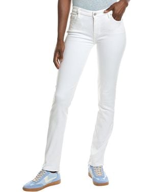 7 For All Mankind Kimmie Straight Jean - White