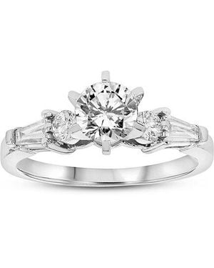 LEVARON Platinum 1.00 Ct. Tw. Diamond Ring - White