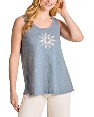 Life Is Good. Slub Tank - Blue