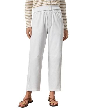 Lilla P Side Panel Straight Leg Pant - Grey