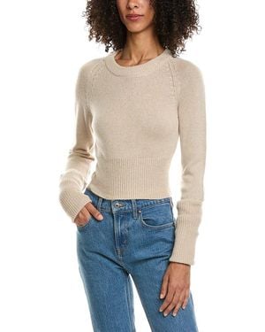Prada Cropped Cashmere Jumper - Blue