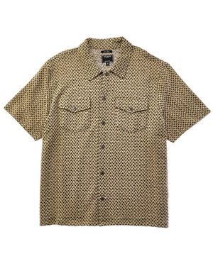 Todd Synder X Champion Knit Jacquard Camp Shirt - Green