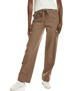 Vince Tie-Front Pant - Brown